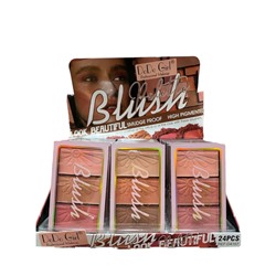 Румяна для лица DoDo Girl Blush Palette (ряд 3шт)