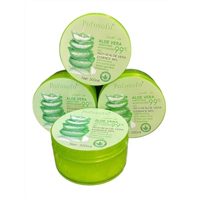 Гель для лица и тела с экстрактом алое вера PofoSofo Aloe Vera Gel 300мл