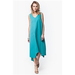 ДИСКОНТ VILATTE D22.378 Платье женское зеленый