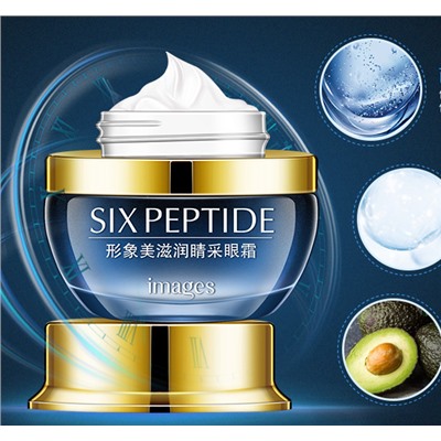 Sale! Крем для кожи вокруг глаз с шестью пептидами от отеков и темных кругов IMAGES  Six Peptide moisturizing eye cream, 25 гр.