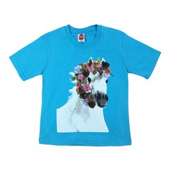 937-2 футболка детская, синяя