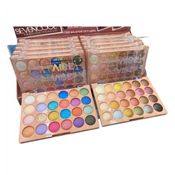 Тени для век Seven Cool Eyeshadow 3D Vibe 24 color (ояд 2шт)