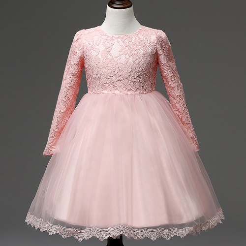 Нарядное розовое платье