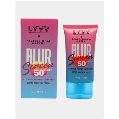 Солнцезащитный крем для лица и тела, увлажняющий, LYVV Blur 50 SPF 50гр