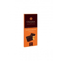 Шоколад OZera Горький Dark&Orange с апельсиновым маслом 90 гр/1 шт