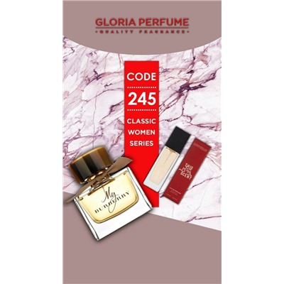 Мини-парфюм 15 мл Gloria Perfume №245 (Burberry My Burberry)