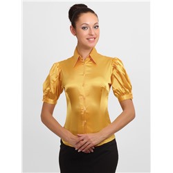 4117-3 блузка женская, золотистая