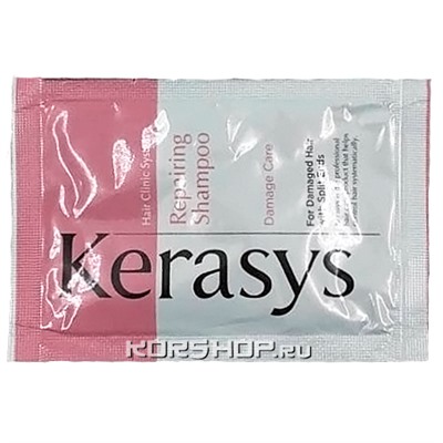 Шампунь для волос КераСис Восстанавливающий Kerasys, Корея 10г