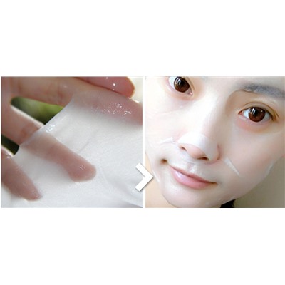 Bioaqua Hyaluronic Acid Silk Moisturizing Mask тканевая маска для лица с протеинами шелка и гиалуроновой кислотой 30гр.