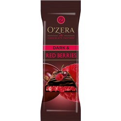 «OZera», шоколад горький Dark & Red berries, 40г