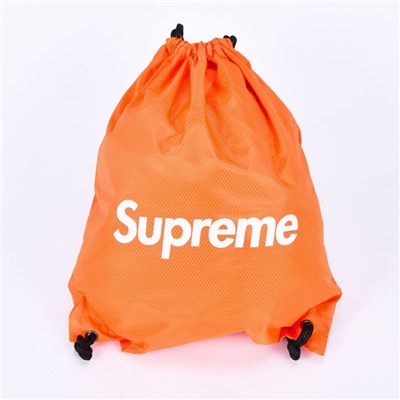 Рюкзак мешок Supreme цвет оранжевый арт 1388