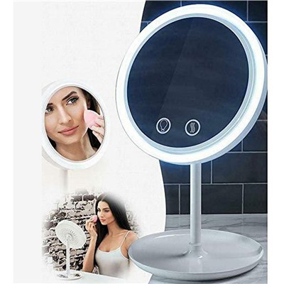 Зеркало с Подсветкой 3в1 Led FAN Mirror