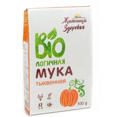 ЖИТНИЦА ЗДОРОВЬЯ Мука тыквенная 100 г