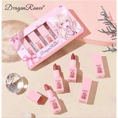 Набор из пяти матовых помад Dragon Ranee Lipstick 5шт