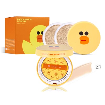 Missha Magic Duck Cushion Moisture SPF50+/РА++ Кушон Тон 21