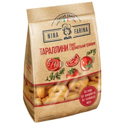 «Nina Farina», тараллини с томатом и ароматными травами, 180г