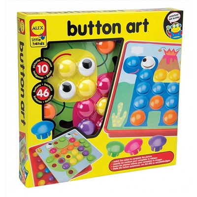 Мозайка пуговицы Alex Toys Little Hands Button Art