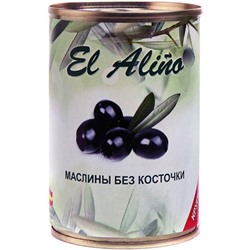 «EL alino», маслины крупные без косточки, 270 г