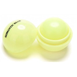 Увлажняющий бальзам-шар для губ Romantic Bear, Лимон 10гр .