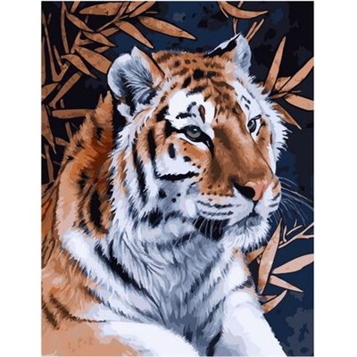 Картина по номерам GX 38918 Задумчивый тигр 40*50