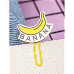 Закладка - скрепка "Banana"